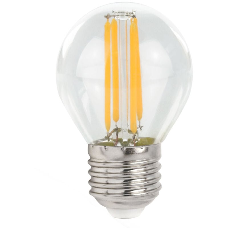 

Lámpara esferica cristal Led clara E27 6W 2700°K 850Lm ( WOJ+14396) - Spectrum