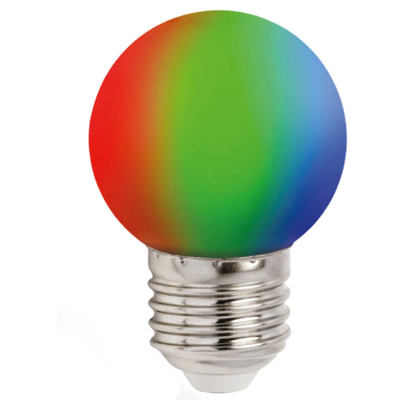 

Lámpara esférica Led RGB 1W E27 ( WOJ+13105) - Spectrum