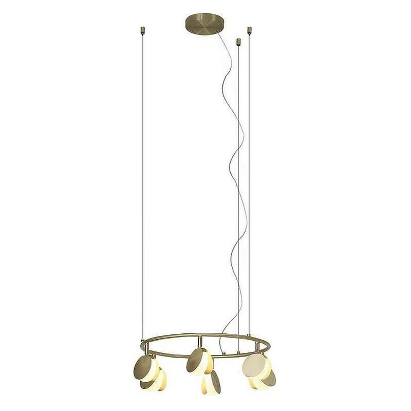 

Lámpara LED 6 l. 30w SHELL oro de - Mantra