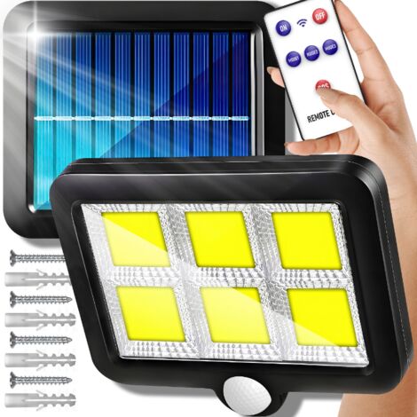 L脕MPARA SOLAR LED L脕MPARA DE JARD脥N L脕MPARA DE CALLE SENSOR DE MOVIMIENTO LED CREPUSCULAR XXL