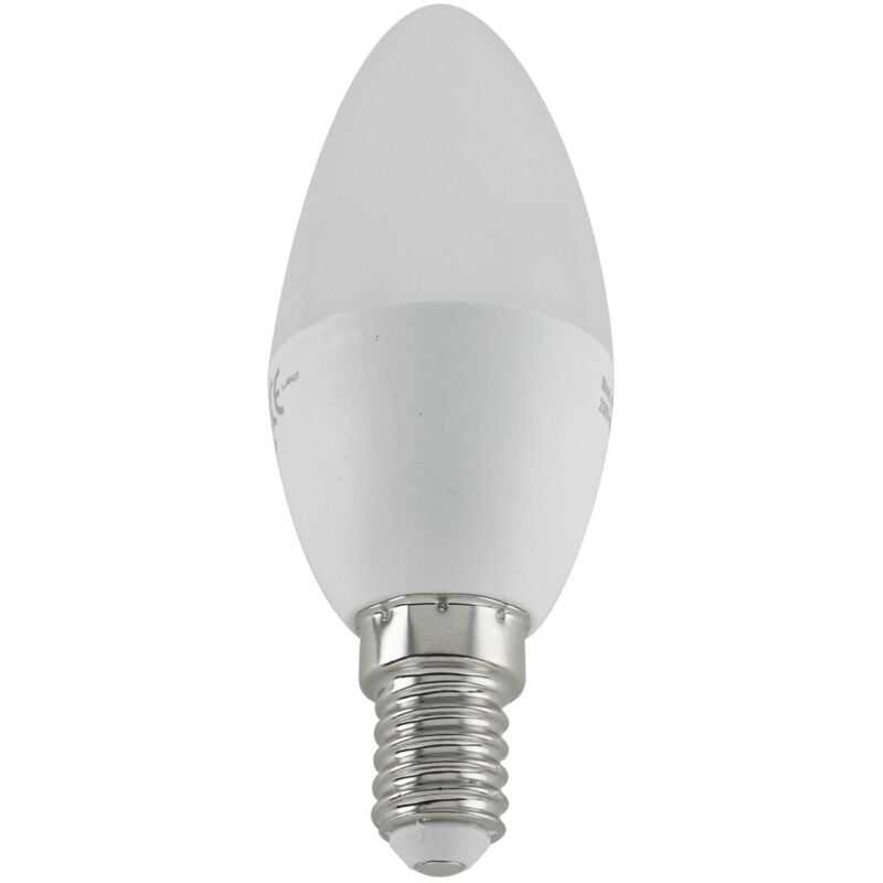 

Lámpara vela Led E14 5W 3200°K 430Lm ( 81.145/5/CAL) - Electro Dh