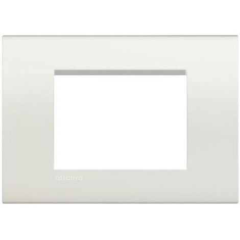 Lna4803Bi Placa Quadra 3 Módulos Blanca Livinglight