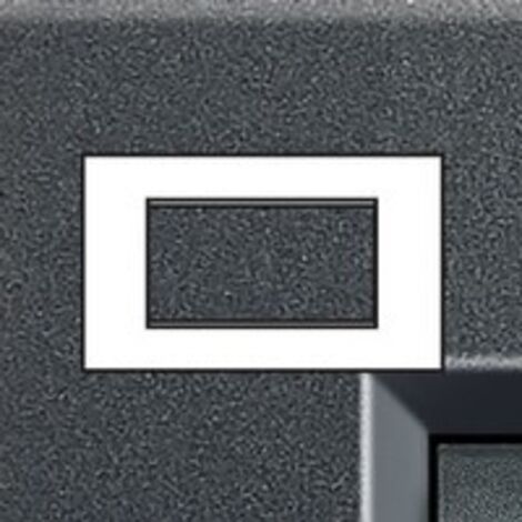 Lna4804Ar Plaque Quadra 4 Modules Anthracite Livinglight