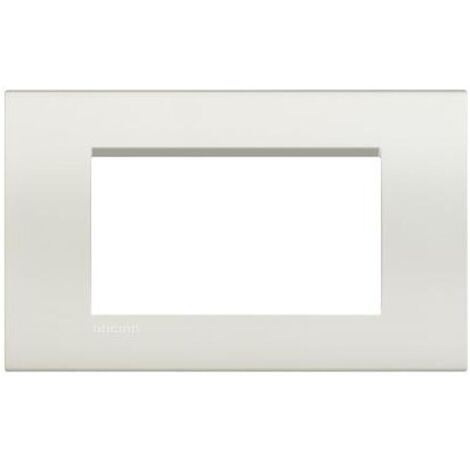 Lna4804Bi Placa Cuadrada de 4 Módulos Blanca Livinglight