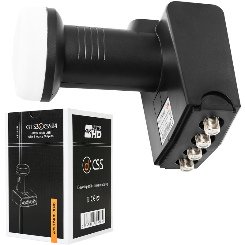 Lnb numérique scr Unicable ii gt-sat GT-S3dCSS24