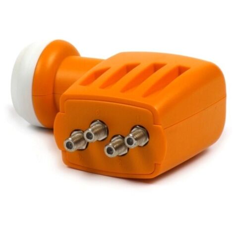 LNB Quad - TELEVES - 761001 - Gain 58 dB - 4 sorties - Diamètre 40 mm