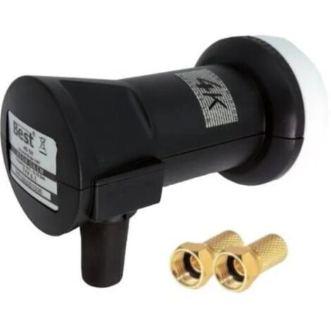 LNB Single Best Germany HIGH GAIN 70 dB + 2 Fiches F OR