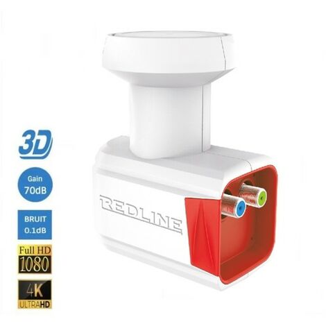 LNB Twin High Gain 70 dB – Facteur de Bruit 0,1dB Full HD 4K TNTSAT ASTRA FRANSAT