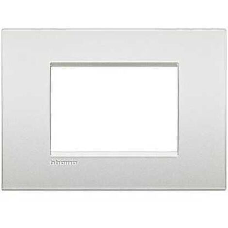 Lnc4803Pr Placa Air 3 Módulos Blanco Perla Livinglight