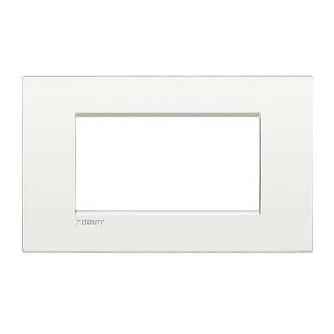 Lnc4804Bn Plaque Air 4 Modules Blanc Pur Livinglight