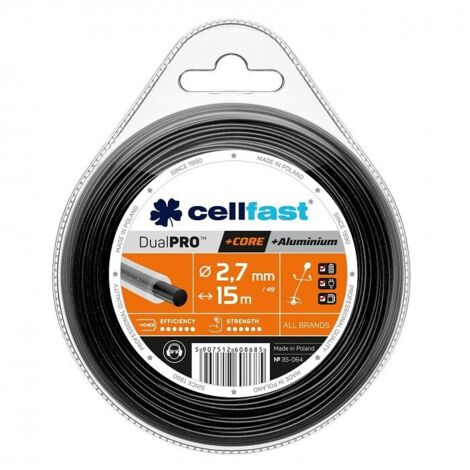 L铆nea de corte de n煤cleo redondo Dual PRO 2,7 mm 15 m CellFast