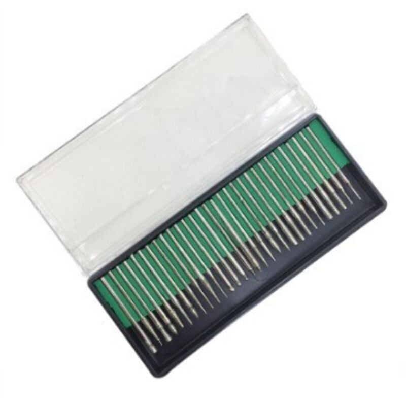 Image of 1 Set 3 mm Diamantbohrer für Seeglas, Muschel-/Edelsteinschmuck, 30 Stück 3 mm - Lntyq