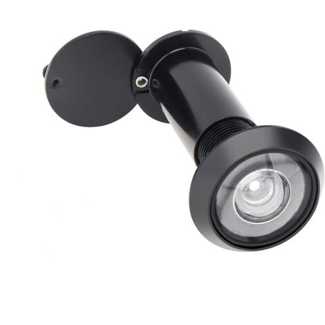 Lntyq 1 Türgriff aus Zinklegierung mit 16-mm-Bohrer für 35–60 mm dicke Türen (schwarz)