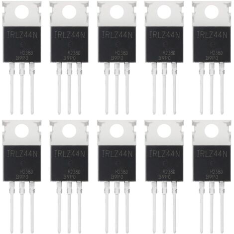 Lntyq 10 Stücke IRLZ44N IRLZ44 IRLZ44NPBF N-Kanal-MOSFET-Transistoren 47A 55 V 47 Ampere 55 Volt Power MOSFETS Transistor TO-220