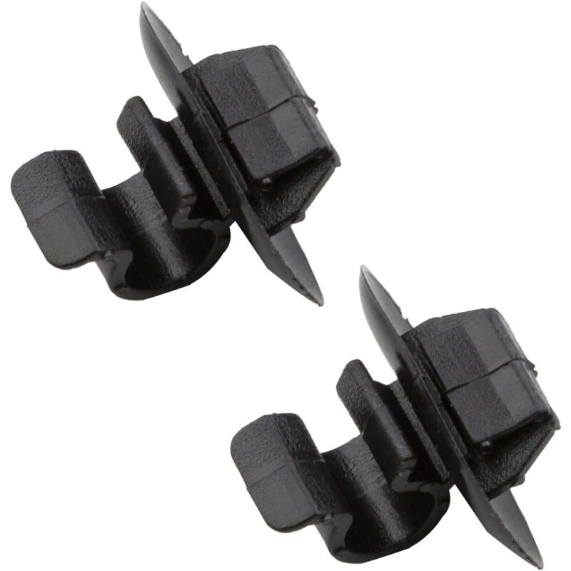 Lntyq 100 piezas de soporte de barra de capó, clip de apoyo, abrazadera de sujeción, compatible con C2, C3, C4, C5, 106, 206, 306, 3008, 407, Partner