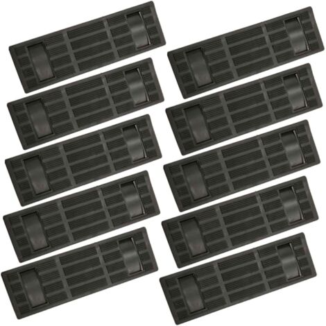 Lntyq 10er-Pack Gepäckgurte, Schulterpolster für Gepäck, bequem und elastisch, ohne Design