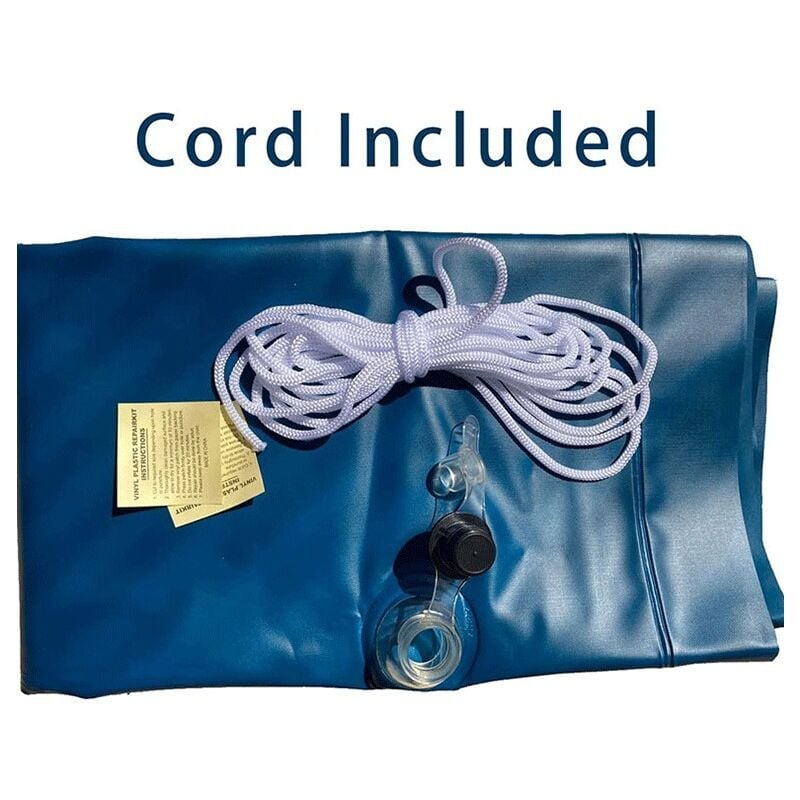 Lntyq 1.2x1.2M Coussin d'air de Piscine Hiver,Coussin Piscine Hivernage,Oreiller de Piscine d'hiver,Coussin de Piscine Hivernage,Coussin Gonflable