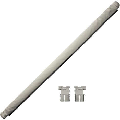 Lntyq 1K9877307B Sonnenblende mit 2 Clips für Sharan Tiguan Golf Q5, grau