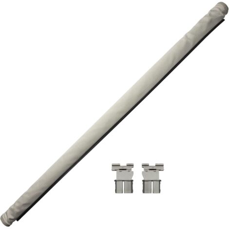 Lntyq 1K9877307B Sonnenblende mit 2 Clips für Sharan Tiguan Golf Q5, grau
