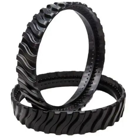 Lntyq 2 chenilles adaptables pour Zodiac MX6 MX8, pneus de Robot Nettoyeur Piscine Baracuda R0526100