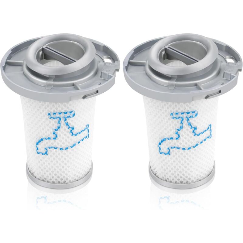 2 filtres de remplacement pour Rowenta ZR009006 X-Force Flex 8.60 RH9611 RH9637 RH9638 RH9639 RH9677 RH9678 RH9679 RH9680 RH9690 RH9695, Pour