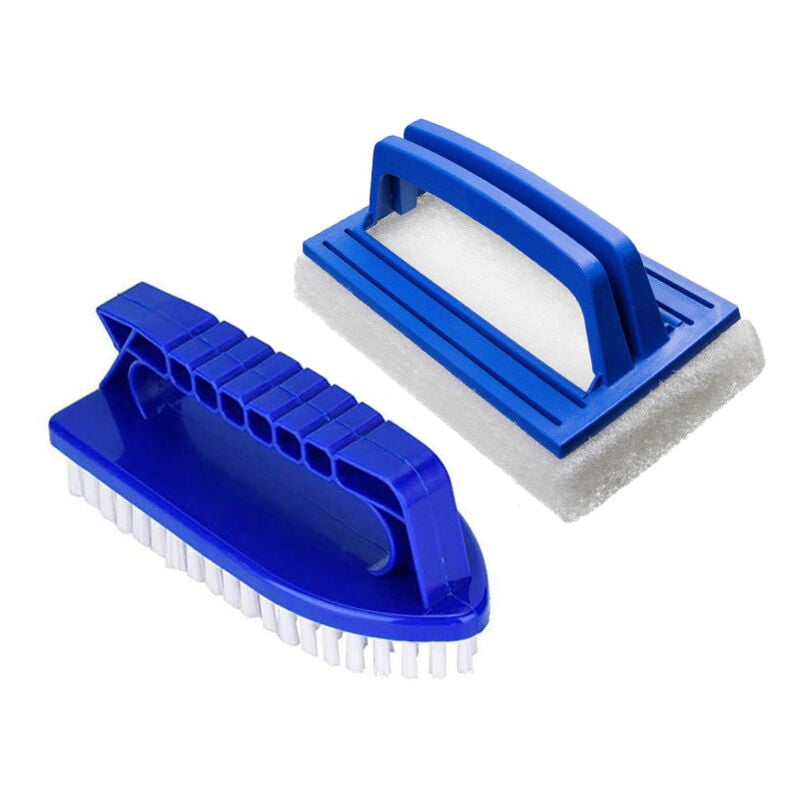 2 Pièces Brosse de Piscine en Plastique Nettoyant Liner Piscine Brosses éponge pour Piscine Pool Brushes Brosse Piscine Brosse de Nettoyage de