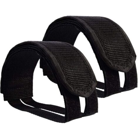 Lntyq 2 pieces Ceinture de Sangle de Pédales de Vélo,Sangles de Pédales de Vélo d'Appartement,Sangles de Pédale de Vélo,Pédale de Vélo Sangles,pour Les Pédales de Vélo Antidérapantes,Bike Pedal Strap