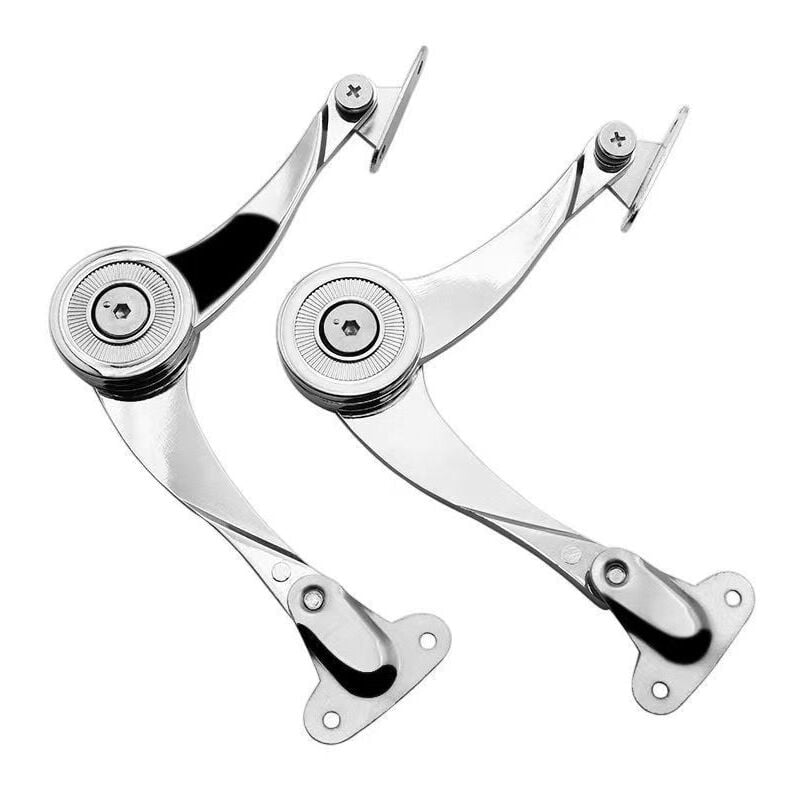 Lntyq - 2 Pièces Charnière de Support de Couvercle,Support Pliant de Support,Armoire Meuble Porte Ascenseur,Accessoires de Meubles de Cadre de Table
