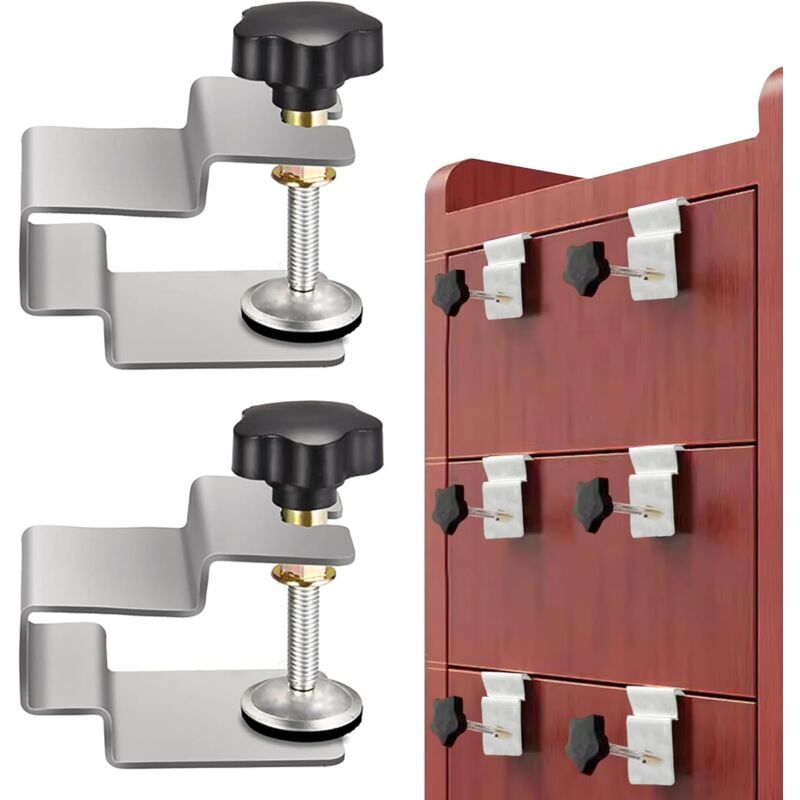 Lntyq - 2 Pièces En Acier Inoxydable Pinces Serre Joint en c En Forme De c étau Pinces à Bois Pinces En Forme De c pour Soudage Charpentier Montage