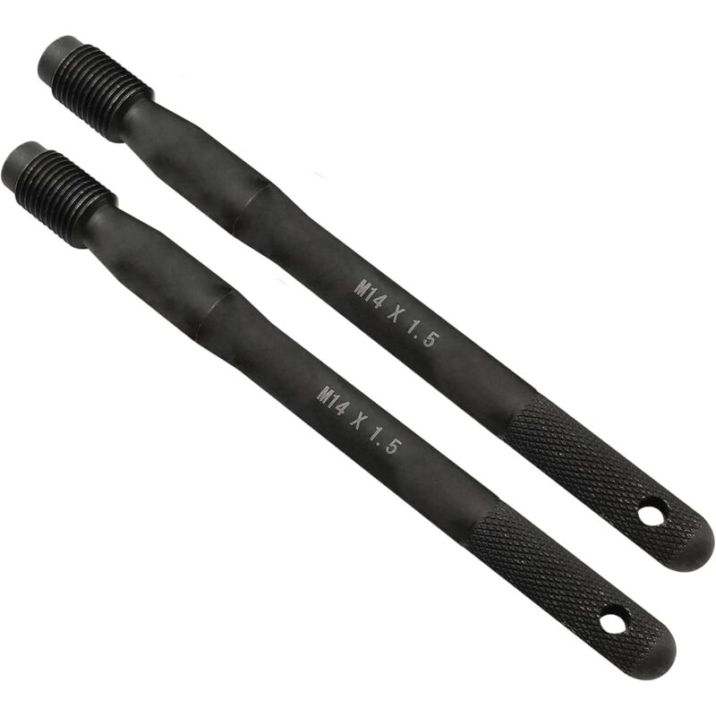 Lntyq - 2 Pièces Goupilles d'Alignement de Goujon de Roue, M14P1.5, Goupille de Guidage de Roue, Outil de Guide de Montage de Roue