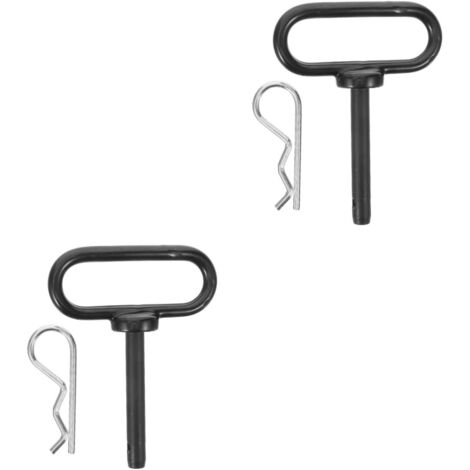 Lntyq 2 Sets Rasenmäher Anschluss Pins Reiten Rasenmäher Hitch Zubehör Anhängerkupplung Empfänger Pin Hitch Pin