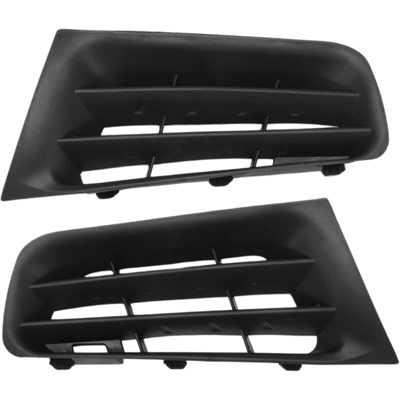 Lntyq - 2 x Grilles de calandre noires droite et gauche 7701474478 pour Megane 2 Phase ii