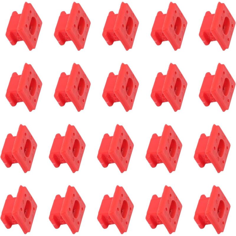 Lntyq 20 tiras de ojales para tablero de instrumentos E46 Serie 3 E65 E66 Serie 7 X3 E85 51458266814