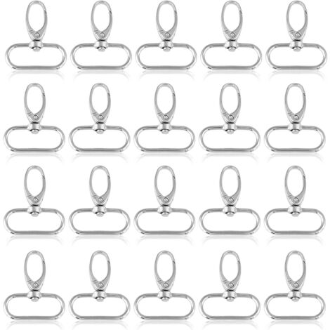 Kit De Porte-clés En Fil D'acier Inoxydable - 5 Longueurs (10 à 30 Cm), épaisseur 2 Mm, Pour étiquettes, Clés, Bagages