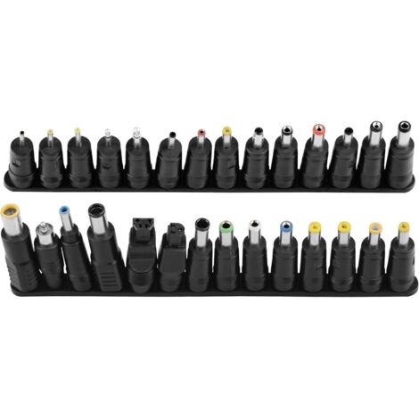 Lntyq 28er-Pack Universal-AC/DC-Netzteil für Laptops, 5,5 x 2,1 mm, 28 Stück