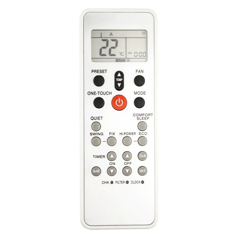 3 pcs Remplacement WC-L03SE for Toshiba climatisation télécommande climatiseur télécommande - Lntyq