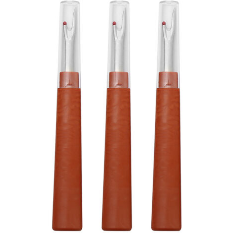 Lntyq 3-teiliger Premium-Nahttrenner mit Premium-Edelstahlklinge und Premium-Schutzkappe