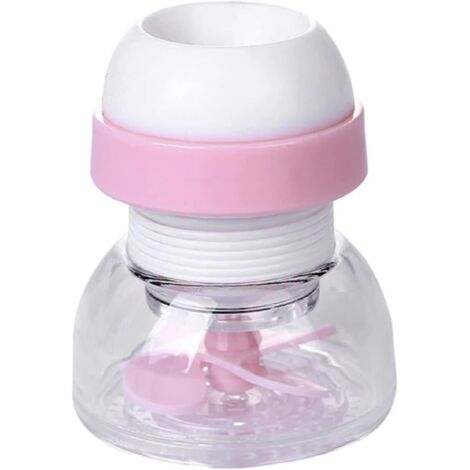 Lntyq 360° drehbarer Wasserhahn-Verlängerer, Sprühgerät, Verlängerung, wassersparend, Badezimmer, Küche, Filter, Luftsprudler, meistverkauft, spritzwassergeschützt, einfache Installation