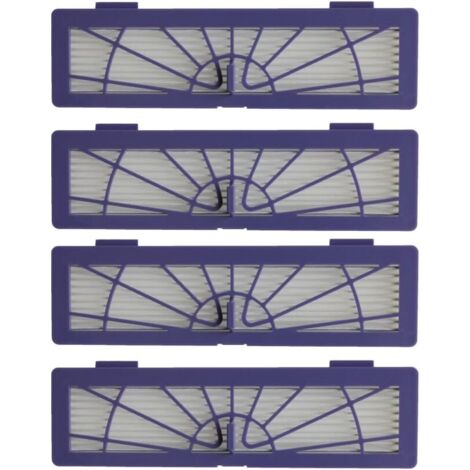 Lntyq 4 Filtres de Remplacement de Haute qualité adaptés au Neato Botvac de ，Neato Botvac Robot aspirateur ， 4 Botvac HEPA Performance Filter, Neato BotVac Series, D Series et Connected Series,2005520