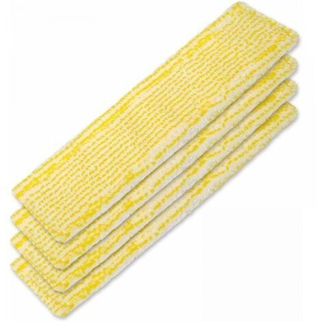 Lntyq 4 PCS WV Bonnettes Microfibre Accessoire pour Karcher Nettoyeur de Vitres WV 2 Plus N, WV 2 Premium, WV 5 Plus N, WV 5 Premium, WV6 Plus