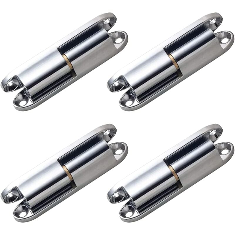 Lntyq - 4 Pièces Charnière à Visser de Porte, Paumelles de Porte, Rénovation Charnière, Charniere Porte Placard, pour La Maison Meubles Matériel