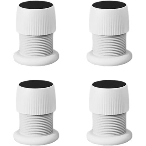 Lntyq 4 Stück 4,1 cm verstellbare Betterhöhungen für Sofas, Möbelerhöhungen, Möbelerhöhungen, Möbelerhöhungen, Betterhöhungen, Tischerhöhungen, ausgezeichnet
