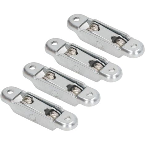 Lntyq 4 Stück Radrollenrolle mit Stahlschlitz Schiebetürfenster Doppelrollenrolle 16 mm 4 Stück Radrolle