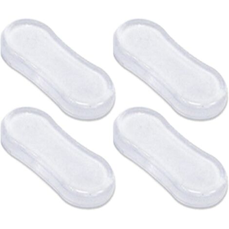 Lntyq 4-teilig – Toilettensitz-Puffer-Set – Universal-Sitz-Stoßfänger-Ersatz-Set – Toilettensitz-Puffer-Set – Dämpfer – Puffer-Set – Teile