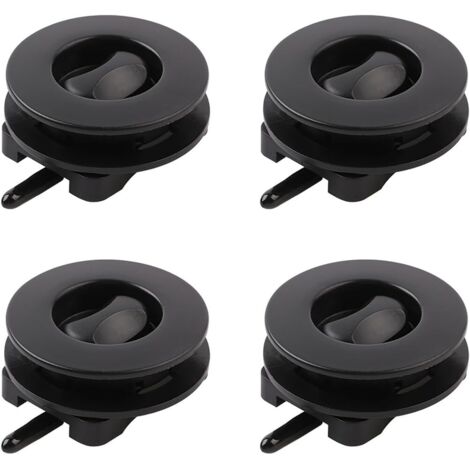 Lntyq 4-teiliger Universal-Teppichclip, Auto-Fußmattenclips, Teppichtüllenhalter-Clip, rutschfester Schnallen-Befestigungsclip, geeignet für Teppichfuß