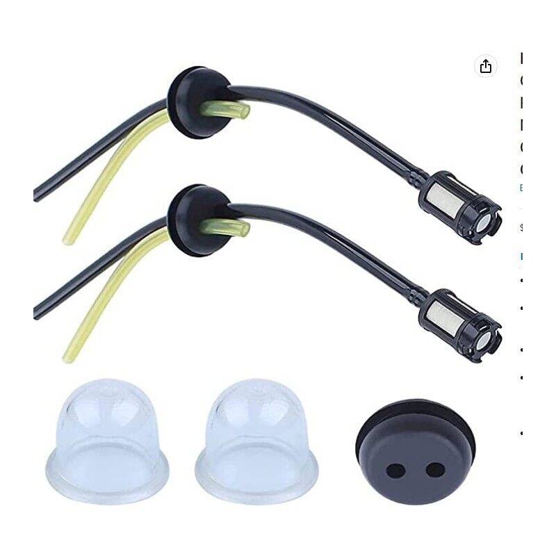 5 Pièces Durite Essence Debroussailleuse Pieces Detachees Filtre Essence pour Tondeuse Taille Haie Taille Bordure - Lntyq