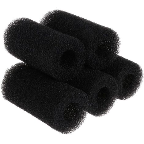 Lntyq 5er-Pack Filterschwämme für Aquarieneinlässe, Filterzubehör, Schaumstoffrollen, Vorfilterschwämme, Filterschwämme für Aquarien