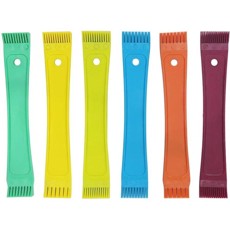 Image of 6 Kit d'outils de peigne pour évaporateur et condensateur - Lntyq