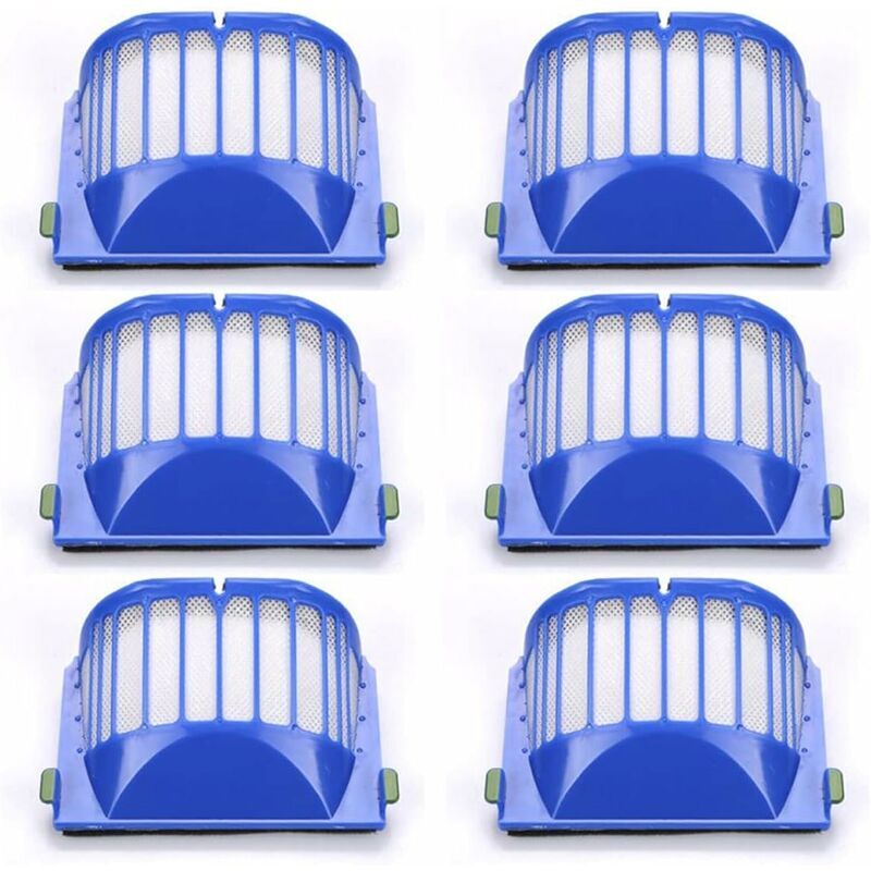 Image of Lntyq - 6 Pièces Filtres de Remplacement pour Roomba 500 600 Série