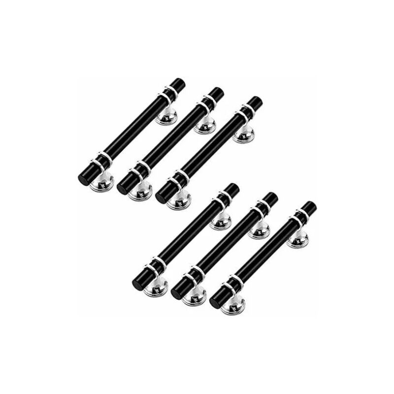 6pcs poignee de cuisine 128mm poignée meuble argenté-Poignee de Meuble Cuisine Inox Poignée de Porte Poignée Cuisine - Lntyq